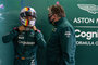 Sebastian Vettel und Otmar Szafnauer