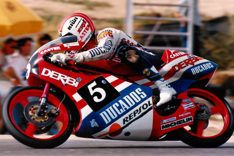 1988 war Aspar auch in der Klasse 125 ccm erfolgreich