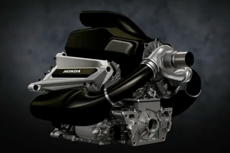 Der neue Formel-1-Turbomotor von Honda