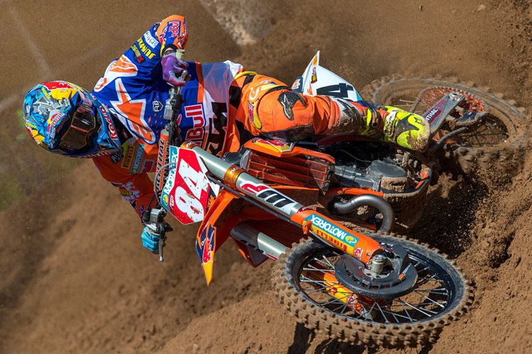 Jeffrey Herlings fuhr in Kegums wie entfesselt