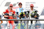 Dovizioso, Rossi und Crutchlow