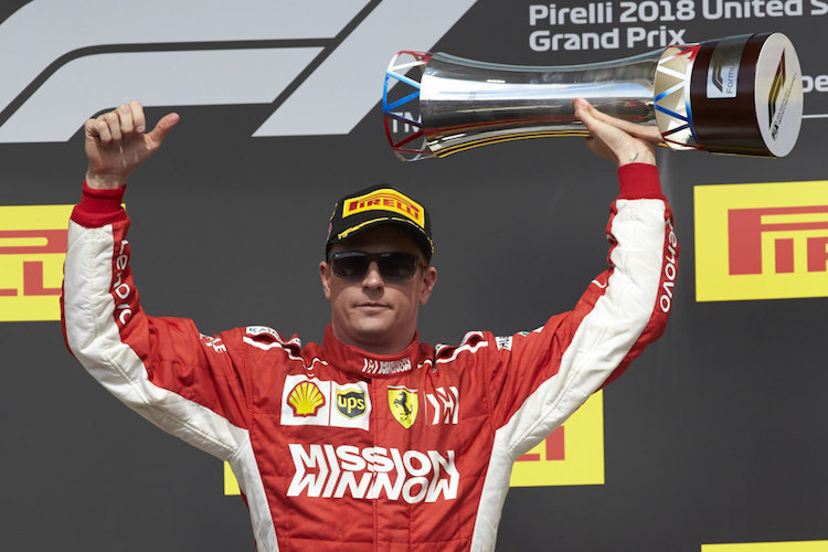 Sieger Kimi Räikkönen