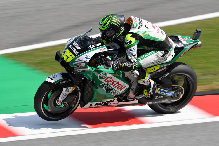 Cal Crutchlow am Freitag in Sepang