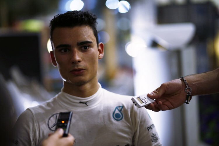 Pascal Wehrlein in Abu Dhabi