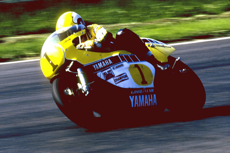Kenny Roberts 1980 auf Yamaha