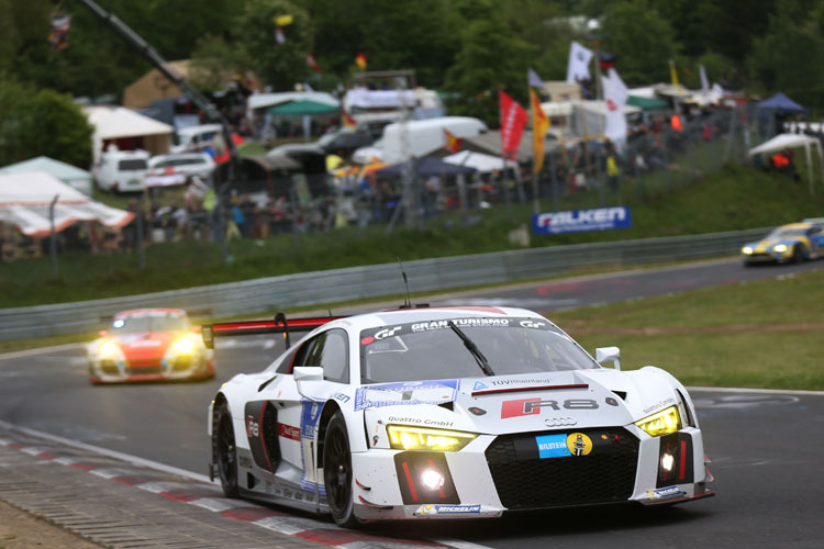 Audi hat sich am Nürburgring an die Spitze gefahren