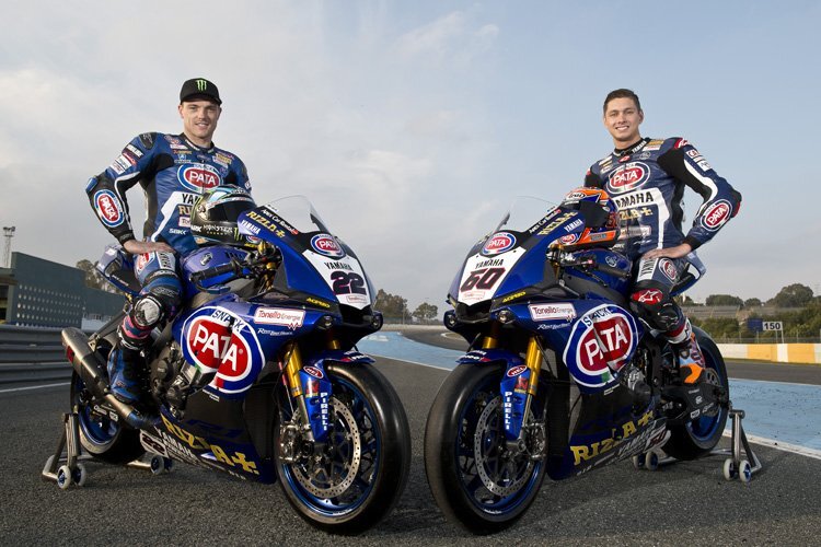 Alex Lowes und Michael van der Mark sollen 2017 für Yamaha Ruhm und Ehre einfahren 