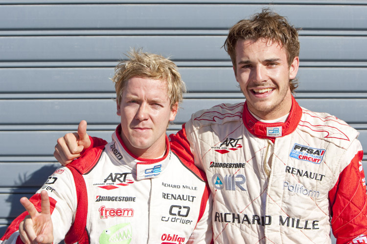 Alte Freundschaft: Sam Bird und Jules Bianchi waren zeitweise Teamkollegen in den Nachwuchsserien GP2 Asia und GP2