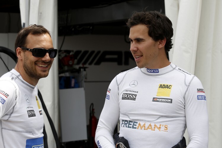 Gary Paffett und Sieger Robert Wickens