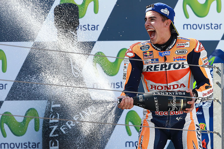 Marc Márquez in Aragón