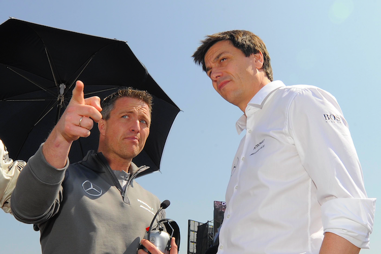 Ralf Schumacher und Toto Wolff