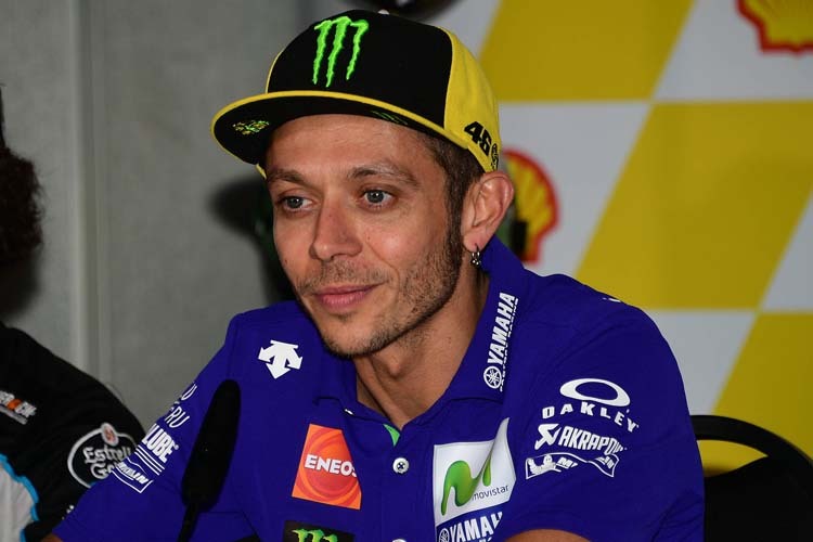 Valentino Rossi: «Müssen in allen Bedingungen stark sein»