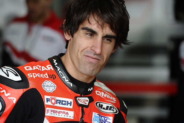 Moto2-Pilot Julián Simón 