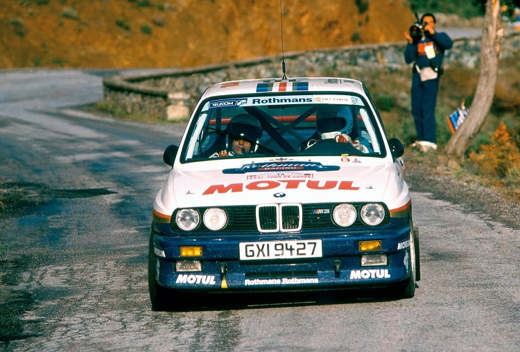 Bernard Béguin im BMW M3 auf Korsika