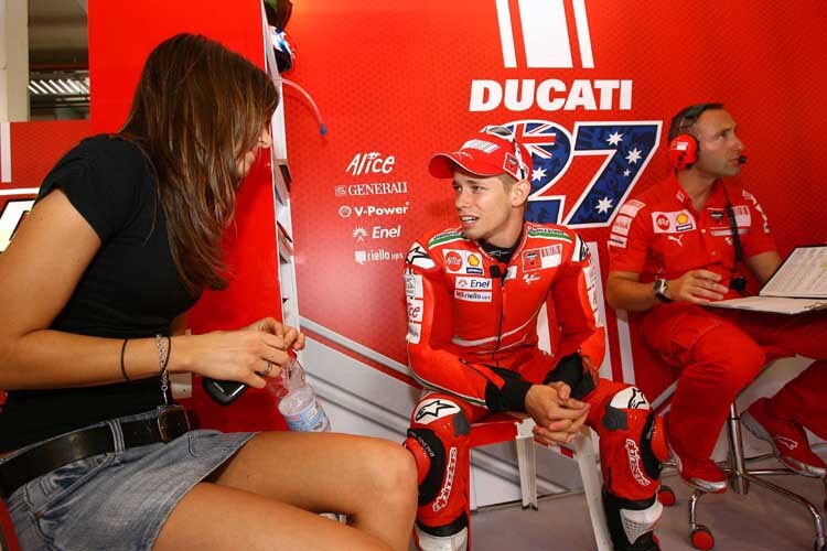 Adrianna und Casey Stoner