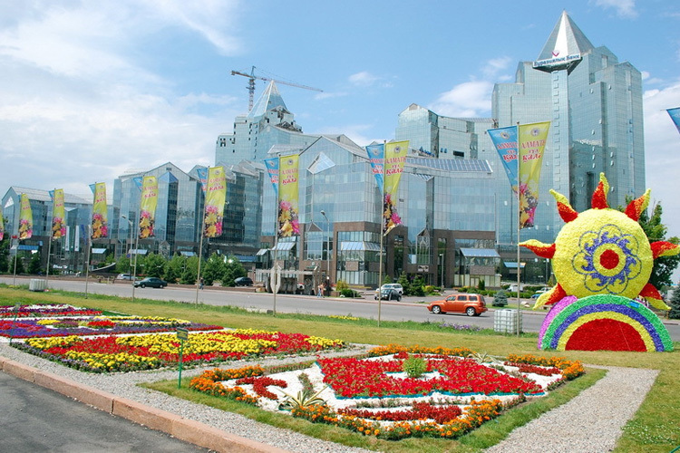 In Almaty in Kasachstan wird viel investiert