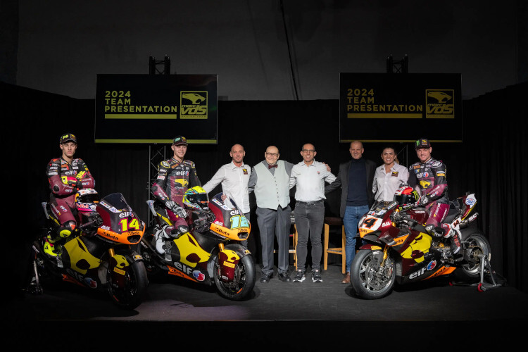 So tritt Elf Marc VDS Racing 2024 in der Moto2- und Superbike-WM auf