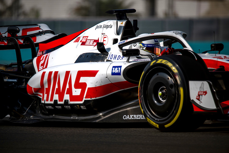 Nico Hülkenberg beim Nachsaison-Test in Abu Dhabi 2022