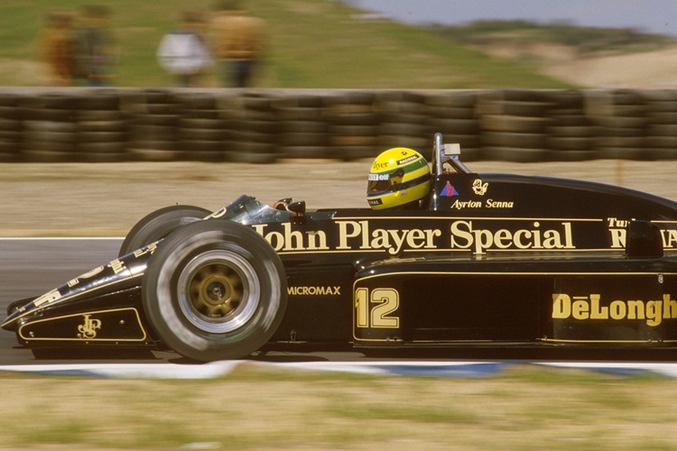 Ayrton Senna 1986 - Sein zweites Jahr für das  JPS Team Lotus