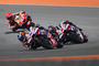 Zarco (5) gab WM-Kandidat Martin (89) Geleitschutz, dahinter Marc Márquez