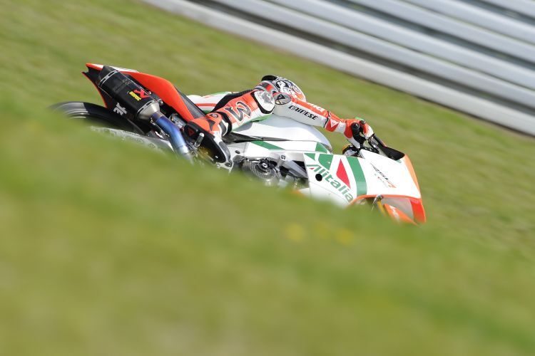 Max Biaggi in Action