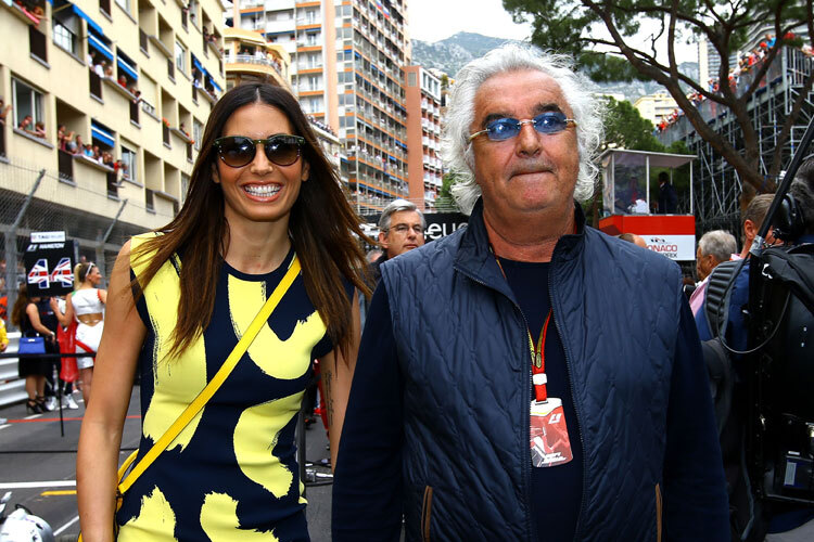 Flavio Briatore mit Ehefrau Elisabetta Gregoraci