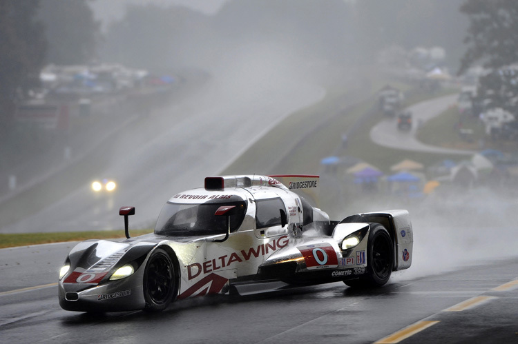 Schnell im Regen: Deltawing-Coupé