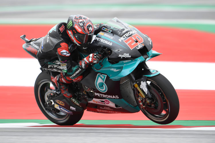 Fabio Quartararo auf dem Red Bull Ring