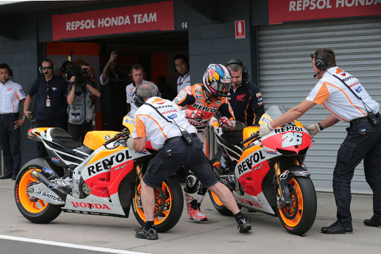 Neunte Runde beim Australien-GP: Dani Pedrosa wechselt seine Honda