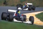 JJ Lehto vor Karl Wendlinger in ihren Sauber in Kyalami 1993