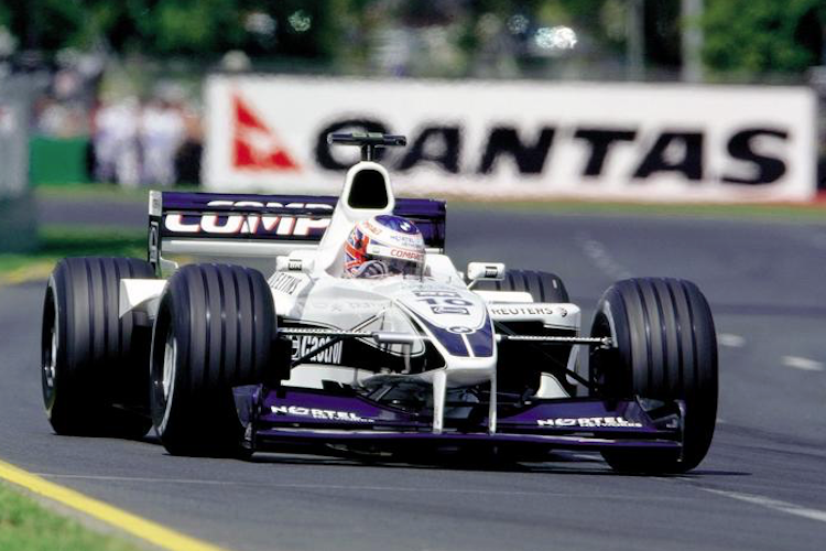 Jenson Button bei seinem Williams-Debüt in Melbourne 2000