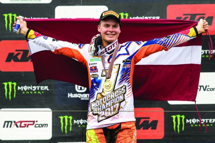 Pauls Jonass wird seinen MX2-Titel verteidigen 