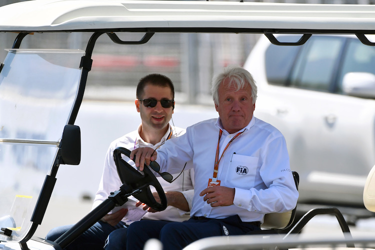 FIA-Rennleiter Charlie Whiting