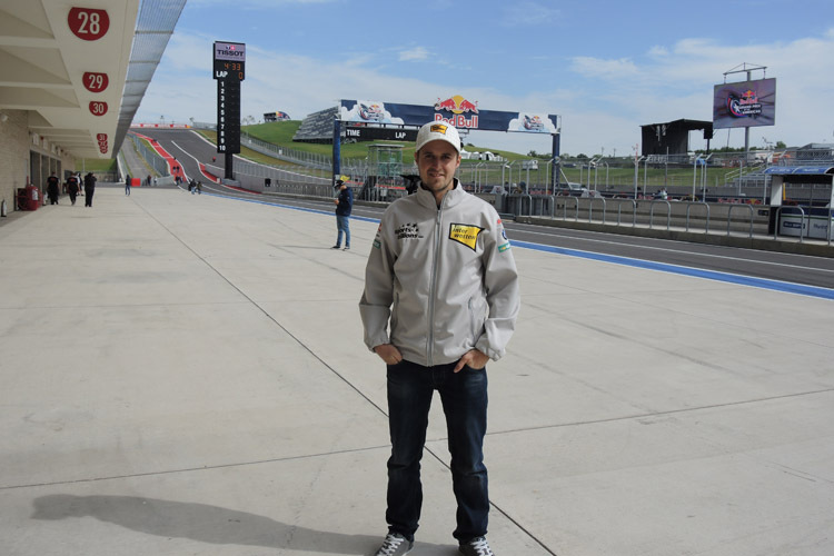 Tom Lüthi auf dem Circuit of the Americas