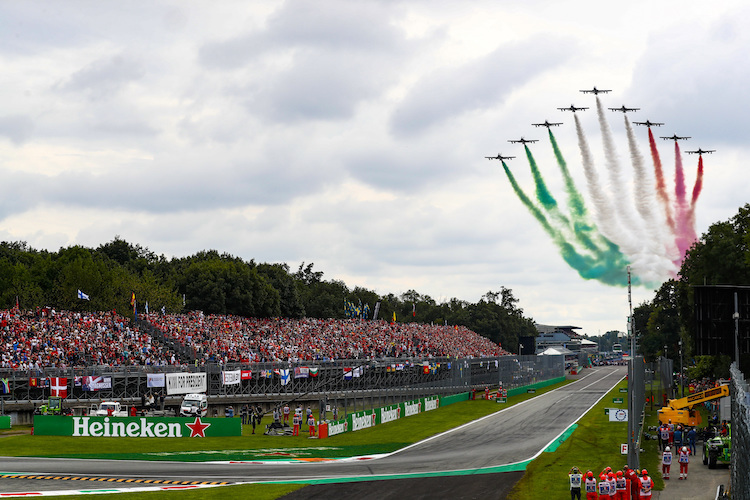 Ein ganz besonderes Rennen: In Monza herrscht eine spezielle Atmosphäre