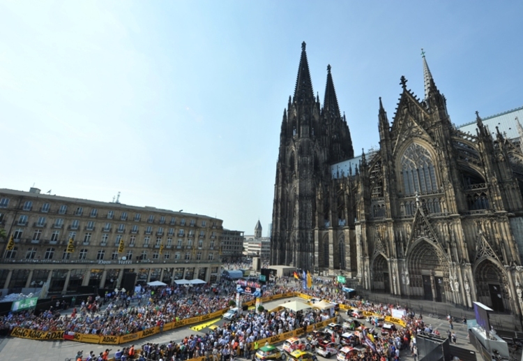 Start am Kölner Dom