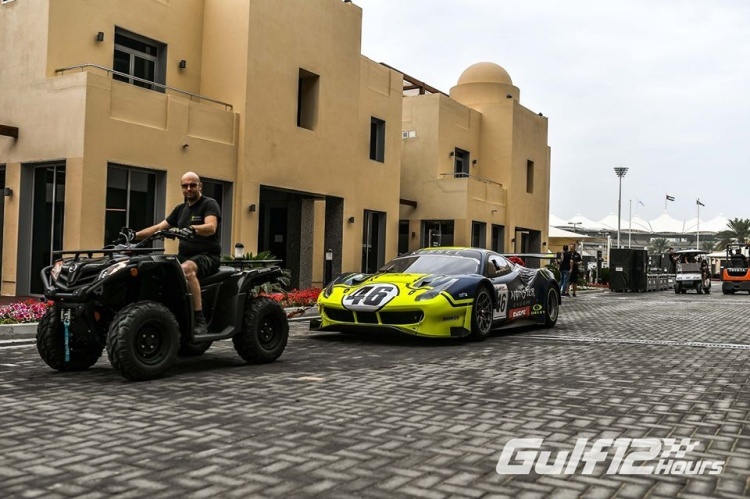 So sieht der Ferrari 488 GT3 aus, den Valentino Rossi beim 12h Gulf fährt