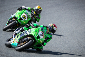 Erwan Nigon und Sandro Cortese