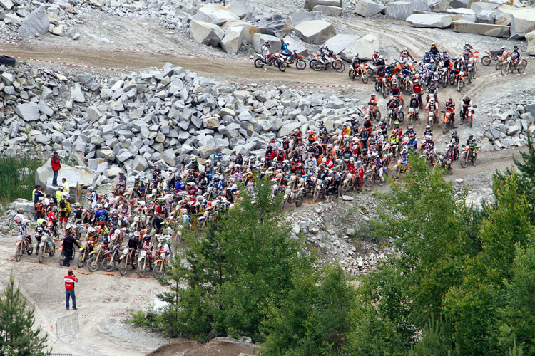 Das dritte Enduro Masters-Meisterschaftsrennen in Schrems