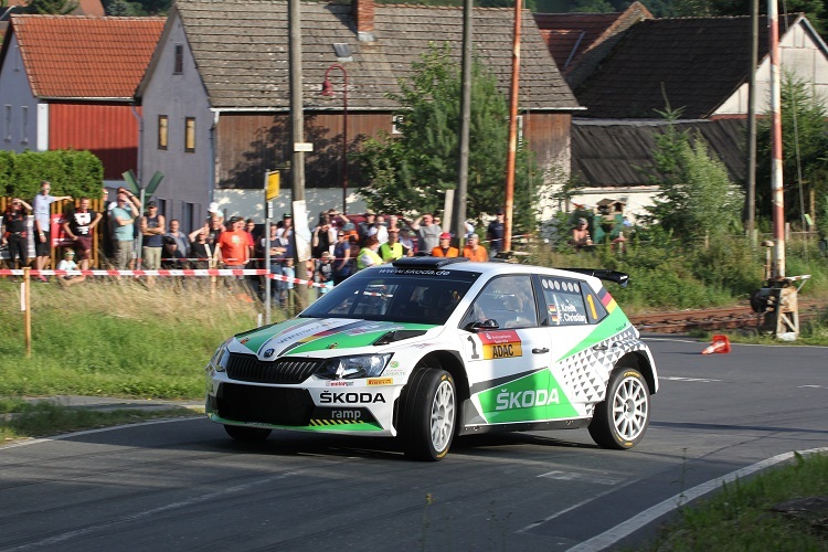 Fabian Kreim/Frank Christian im Skoda Fabia R5