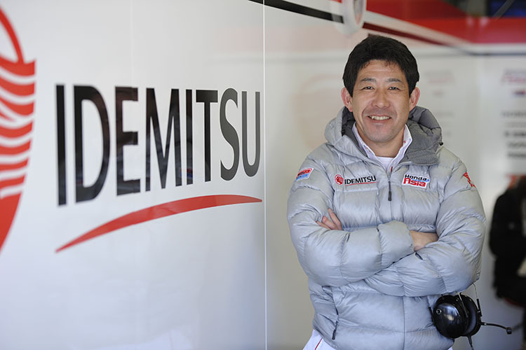 Tadayuki Okada, Teammanager des Idemitsu Honda Team Asia