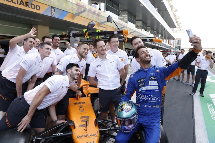 Daniel Ricciardo und Team