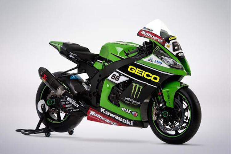 So sieht die Kawasaki Ninja von Tom Sykes und Jonathan Rea in Laguna Seca aus