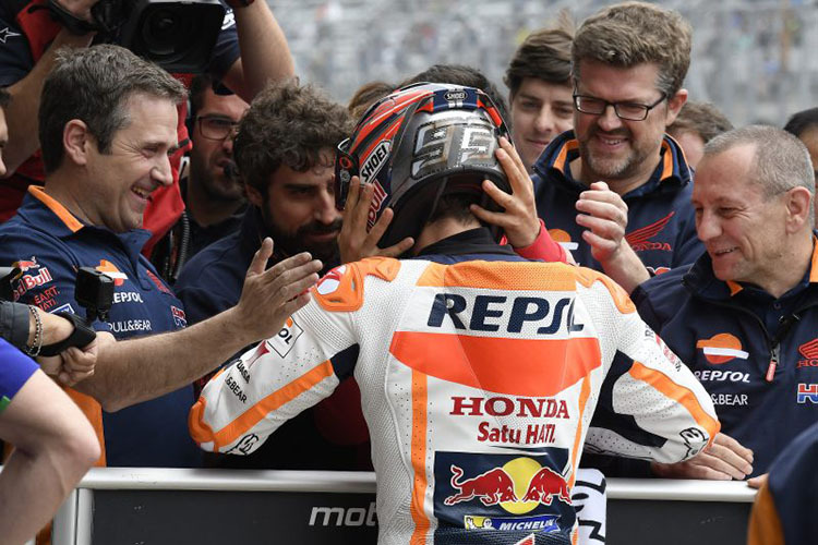 Marc Márquez behielt im MotoGP-Qualiying von Austin die Oberhand