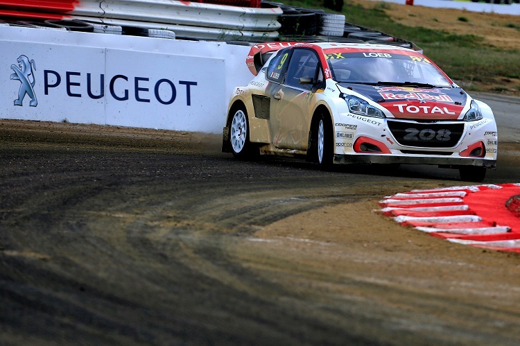 Sébastien Loeb beim Heimspiel in Lohéac