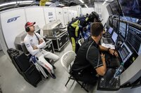Stefan Mücke Austin in der Ford-Box