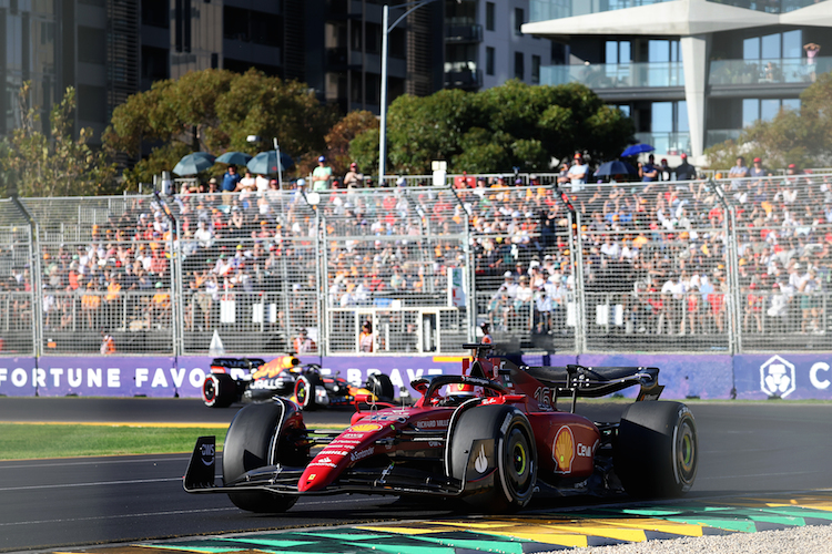 Charles Leclerc sicherte sich im Albert Park den zweiten Saisonsieg