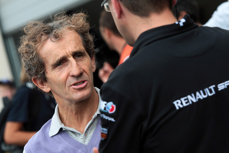 Alain Prost bleibt hinter den Kulissen aktiv