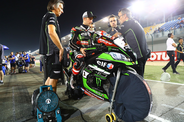 «Im Prinzip fuhr ich das 2017er-Bike», verriet Jonathan Rea