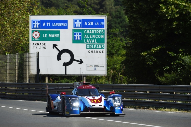 Immer seltener zu sehen: Der Ligier JS P217